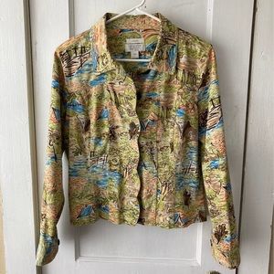 Christopher & Banks Petite Blazer